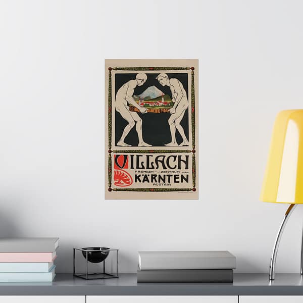16613557018618707058_2048.jpeg Villach, Kärnten (Carinthia) – Pietro A. Sencig (c. 1900s) – Art Nouveau Poster Print