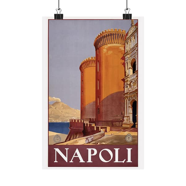 16765513381421821406_2048-1.jpeg Napoli (Naples), Italy – ENIT Italian National Tourist Board (c. 1920) – Vintage Travel Poster Print