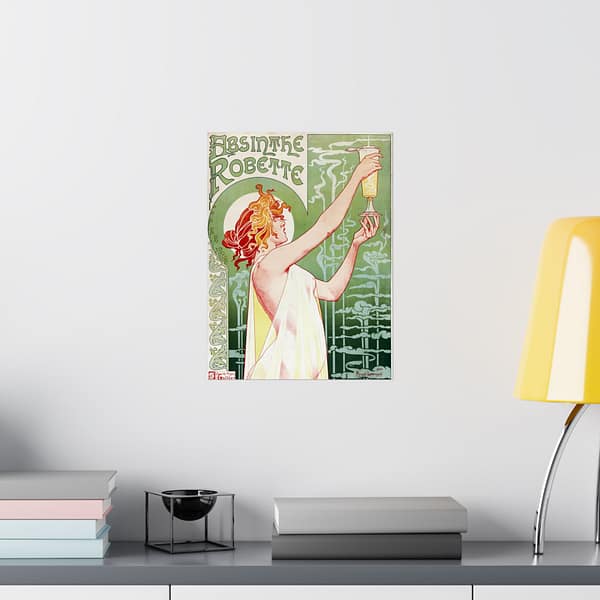 16804257955968496812_2048.jpeg Absinthe Robette ad – Henri Privat-Livemont (1896) – Art Nouveau Poster Print