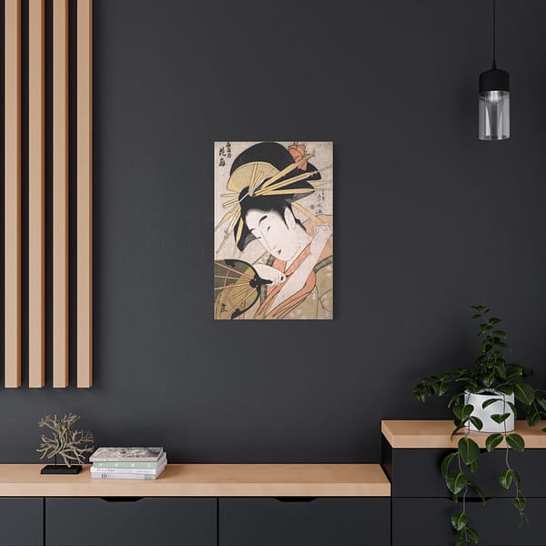 16884182825038963954_2048.jpeg The Courtesan Hanaogi of the Ogiya – Ichirakutei Eisui (c. 1798) – Japanese Woodblock Canvas Print