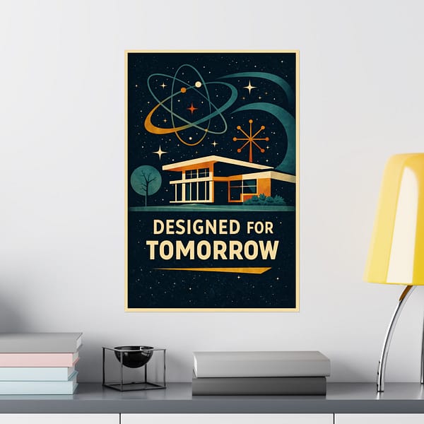 16925616876451931758_2048.jpeg Designed for Tomorrow – LUNE Original – Atomic Age Poster Print