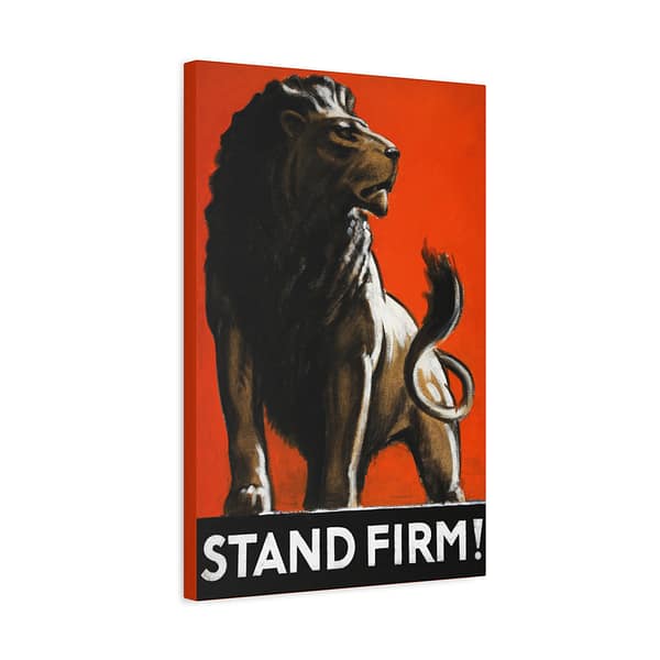 16933895053430126876_2048.jpeg Stand Firm! - Tom Purvis (1943) - Patriotic WWII Canvas Print