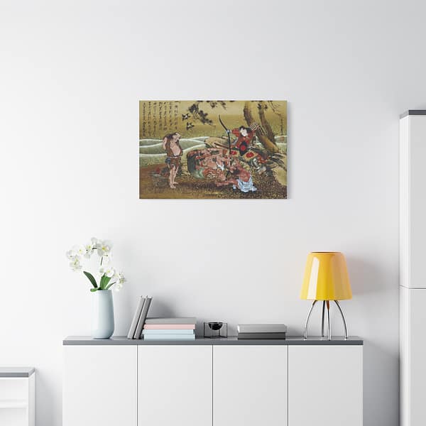 17013809027716839260_2048.jpeg Tametomo and the inhabitants of Onoshima Island – Katsushika Hokusai (1811) – Japanese Woodblock Canvas Print