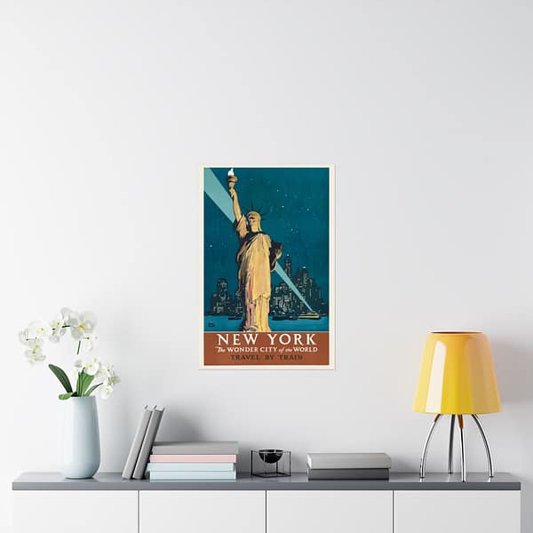 1702656340172098611_2048.jpeg New York, The Wonder City of the World - Adolph Treidler (1927) - Vintage Travel Poster Print