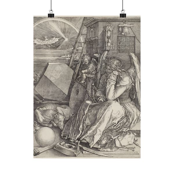 17110184437782808954_2048.jpeg Melencolia I – Albrecht Dürer (1514) – Renaissance Poster Print