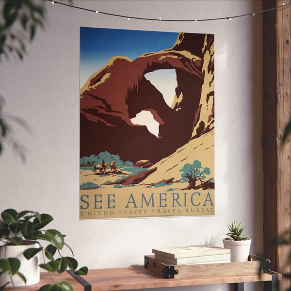 17117920924439934519_2048.jpeg See America, U.S. Travel Bureau – Works Progress Administration (c. 1930s) – Vintage Travel Poster Print