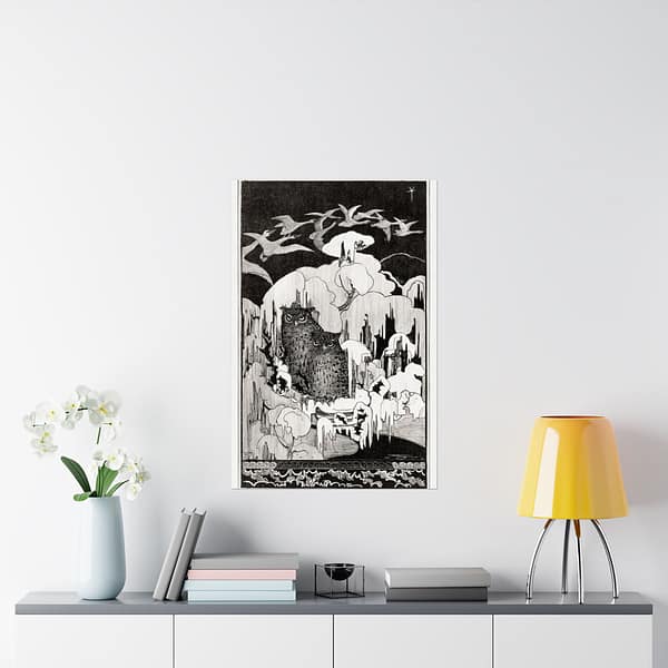 17146381791843658836_2048.jpeg Kerstnacht - Theo van Hoytema (1894) - Art Nouveau Poster Print
