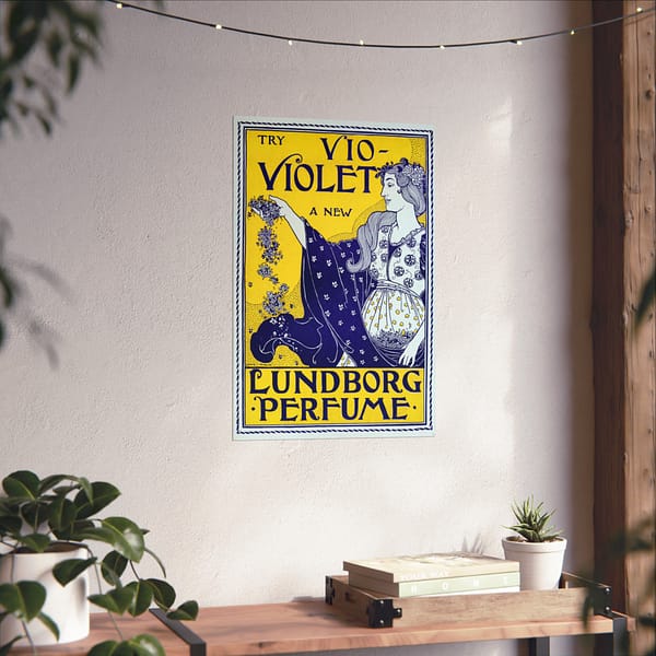 173667213952465045_2048.jpeg Try Vio-Violet, A New Lundborg Perfume – Louis Rhead (1895) – Art Nouveau Poster Print