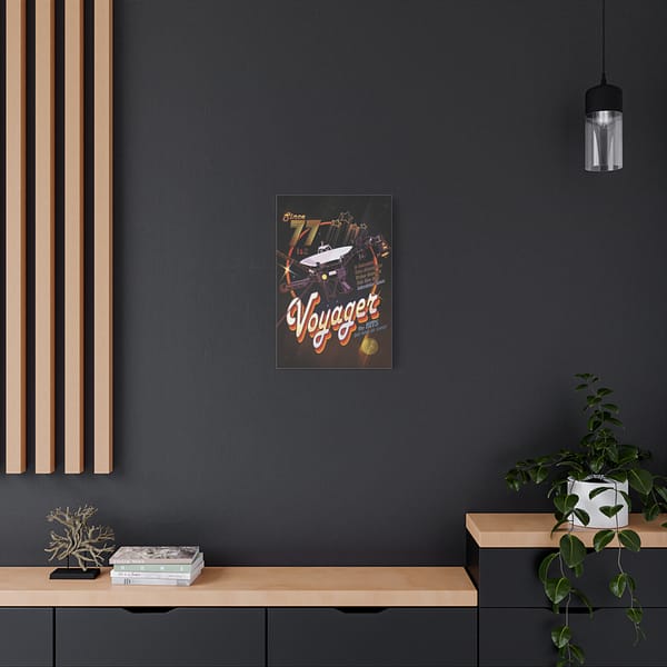 17542200543301028667_2048.jpeg Voyager ‘77 – NASA Disco-themed Art – Space Age Canvas Print