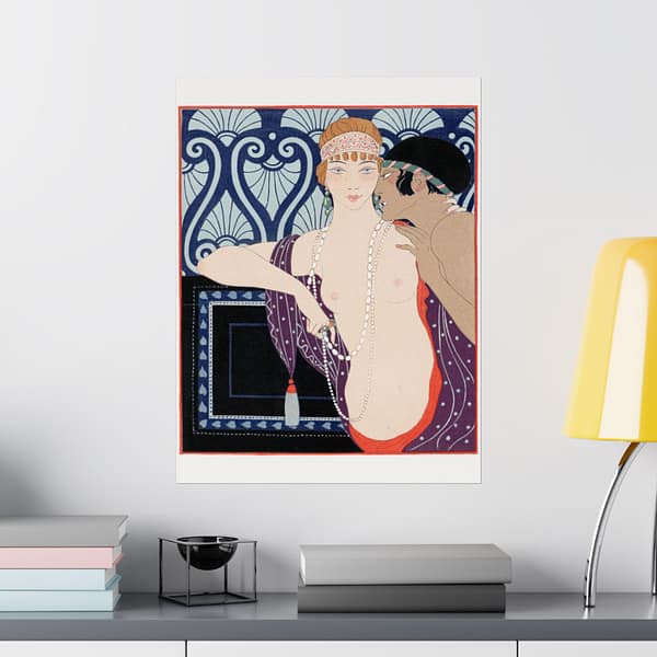 17716151577806034924_2048.jpeg Les Trois Beautes de Mnasidika - George Barbier (1922) - Art Deco Poster Print