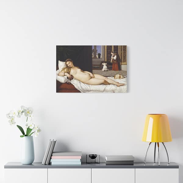 1773221370526303221_2048.jpeg Venus of Urbino – Titian (1538) – Renaissance Canvas Print
