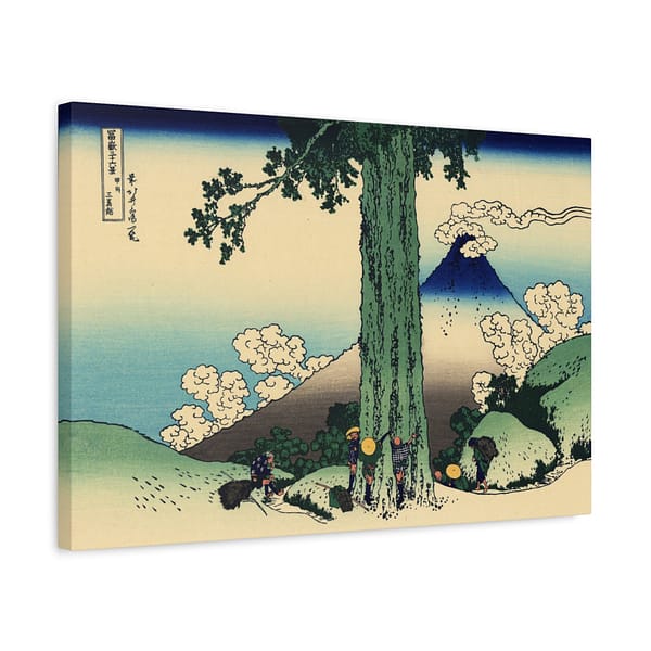 17775522654408460758_2048.jpeg Mishima Pass in Kai Province - Katsushika Hokusai (c. 1830-32) - Japanese Woodblock Canvas Print