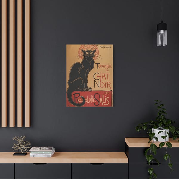 17783963482181672088_2048.jpeg Le Chat Noir – Théophile Steinlen (1896) – Art Nouveau Canvas Print