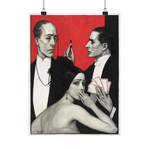 1779389495293551560_2048.jpeg See, Jack, he said, his manner wild and delirious - Wladyslaw Theodore Benda (1922) - Art Deco Poster Print