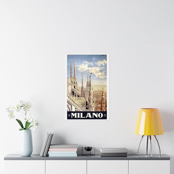 17837799855762457917_2048-1.jpeg Milano (Milan), Italy – ENIT Italian National Tourist Board (c. 1920) – Vintage Travel Poster Print