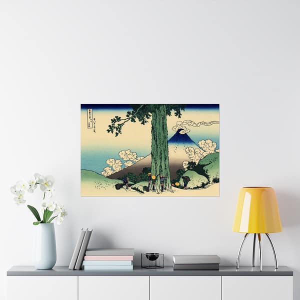17963690388836280568_2048.jpeg Mishima Pass in Kai Province - Katsushika Hokusai (c. 1830-32) - Japanese Woodblock Poster Print