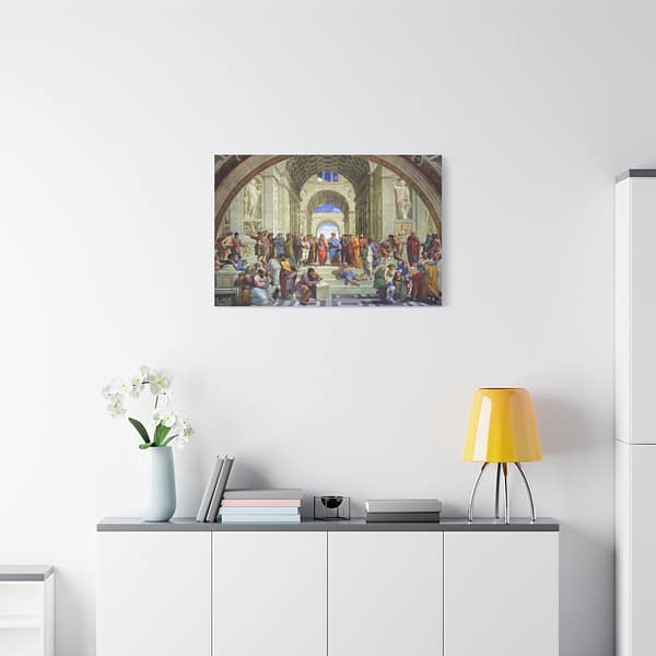 17968468213356590913_2048.jpeg The School of Athens – Raphael (c. 1509-1511) – Renaissance Canvas Print