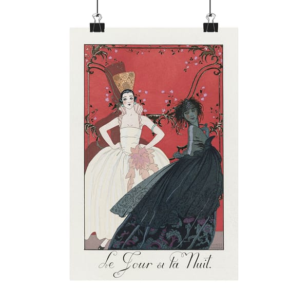18030817156412447314_2048-1.jpeg Le Jour et la Nuit - George Barbier (1922) - Art Deco Poster Print