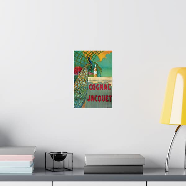 18108629748743127303_2048.jpeg Cognac Jacquet Peacock – Camille Bouchet – Art Nouveau Poster Print