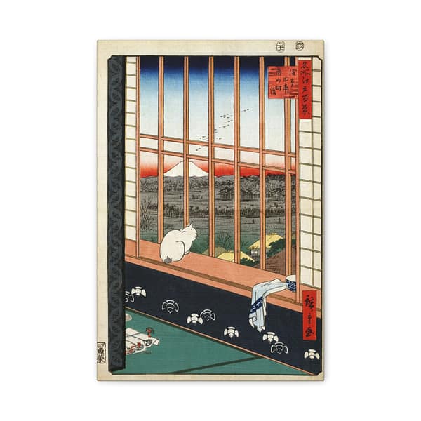 18130764146515781667_2048.jpeg Asakusa Ricefields and Torinomachi Festival – Utagawa Hiroshige (1857) – Japanese Woodblock Canvas Print