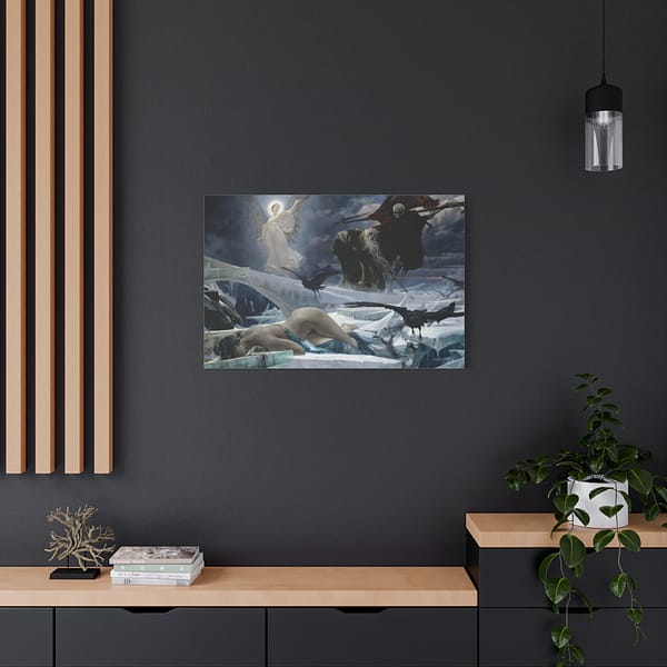 18234614638587103781_2048.jpeg Ahasuerus at the End of the World – Adolf Hirémy-Hirschl (1888) – Classical Canvas Print