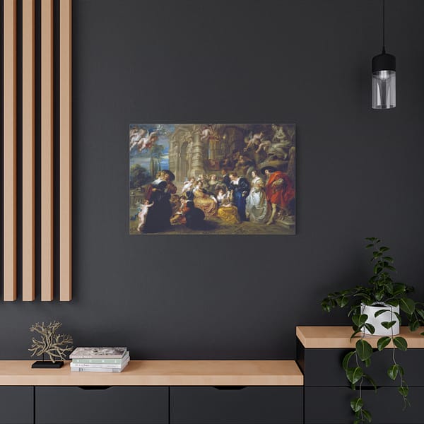 18237659595774881403_2048.jpeg The Garden of Love – Peter Paul Rubens (c. 1633) – Classical Canvas Print