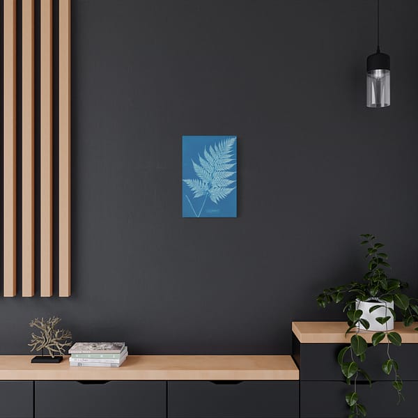 18238563921459897377_2048.jpeg New Zealand Fern Cyanotype – Anna Atkins (c. 1853-54) – Botanical Canvas Print