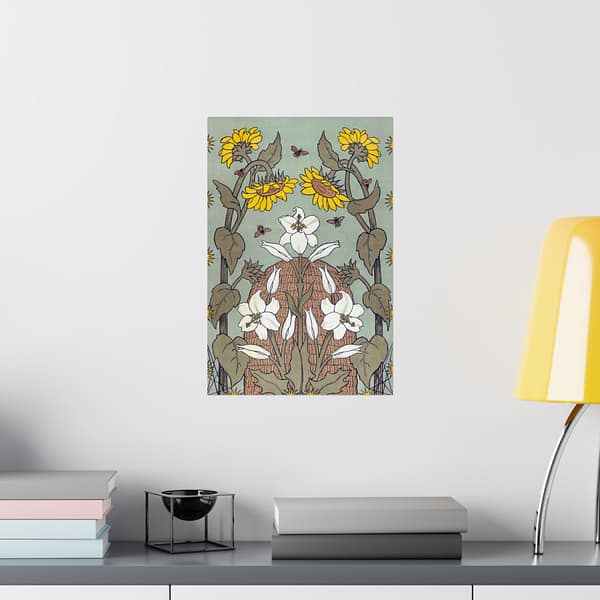 18258084549325613124_2048.jpeg Bees and Beehive – Suze Fokker (1898) – Art Nouveau Poster Print