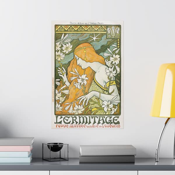 18263650652230982880_2048.jpeg L'Ermitage - Paul Berthon (1897) - Art Nouveau Poster Print