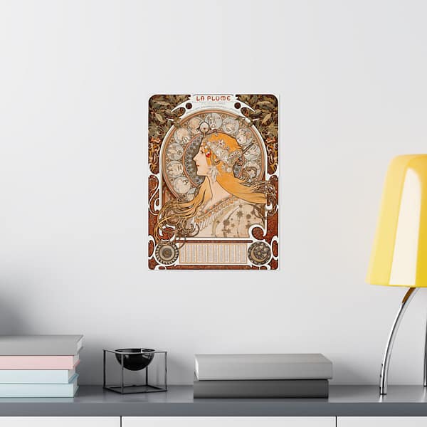 18354317080861467384_2048.jpeg Zodiaque, La Plume - Alphonse Mucha (ca. 1896-1897) - Art Nouveau Poster Print