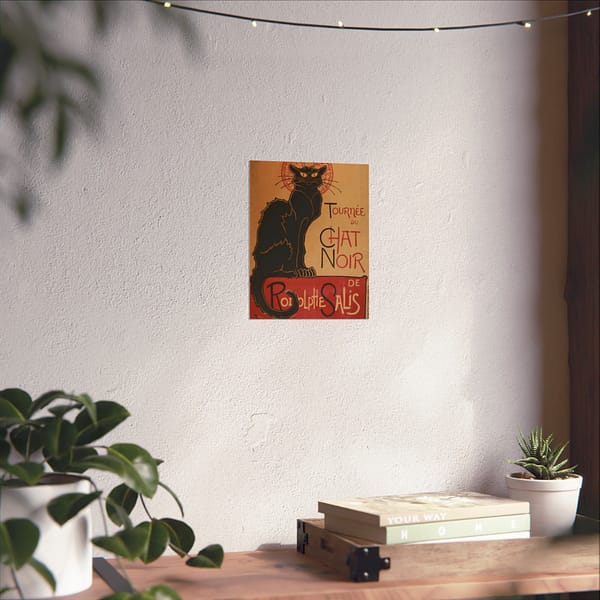 18423339301463403660_2048.jpeg Le Chat Noir – Théophile Steinlen (1896) – Art Nouveau Poster Print