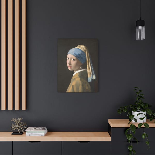 1866994824458655689_2048.jpeg Girl with a Pearl Earring – Johannes Vermeer (c. 1665) – Classical Canvas Print