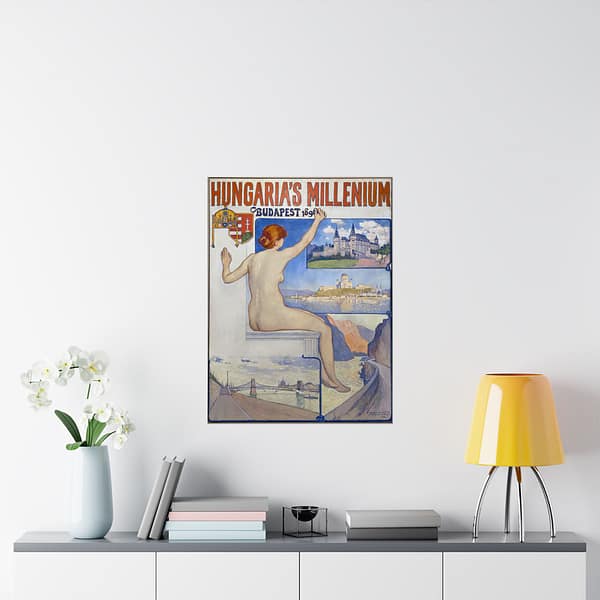 1870969519076816351_2048.jpeg Hungaria’s Millenium, Budapest 1896 – Théo Van Rysselberghe – Art Nouveau Poster Print