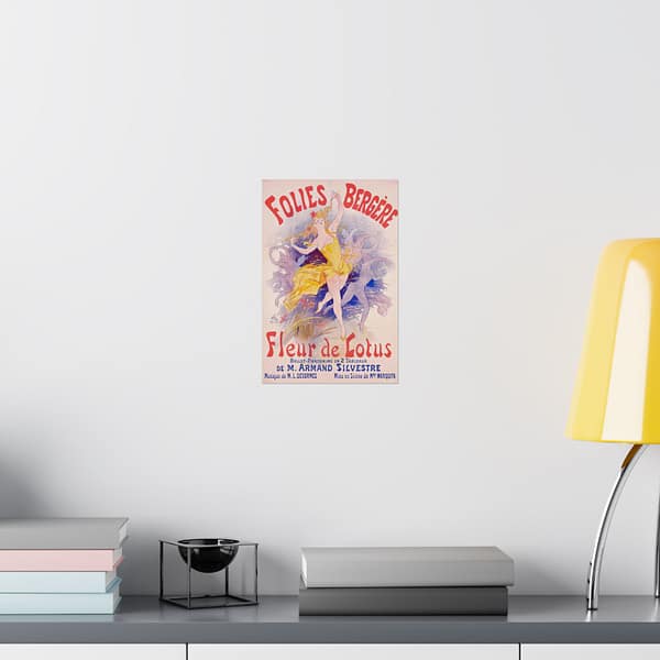 1905024483904458726_2048.jpeg Folies Bergère, Fleur de Lotus – Jules Chéret (1893) – Art Nouveau Poster Print