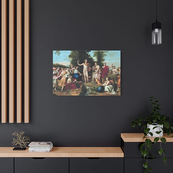 1934472641834511363_2048.jpeg Parnassus – Anton Raphael Mengs (1761) – Classical Canvas Print