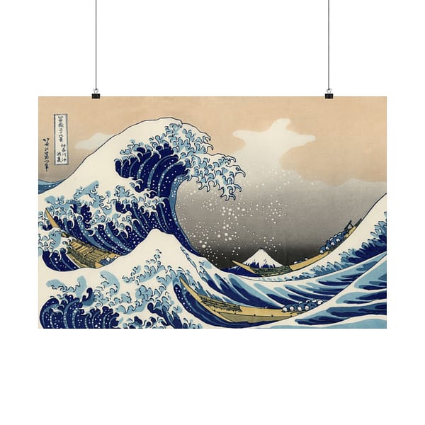 1958163108419311765_2048.jpeg The Great Wave off Kanagawa by Katsushika Hokusai - Japanese Wall Art Poster, Asian Decor, Ukiyo-e Woodblock Print