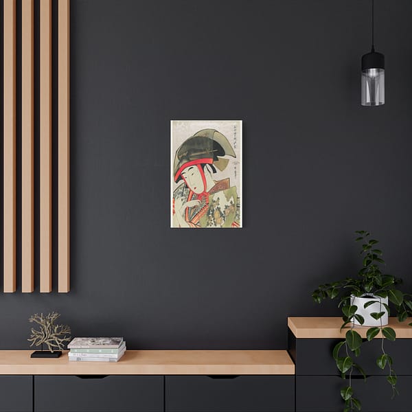 2004247266940400937_2048.jpeg Yoshiwara Suzume - Kitagawa Utamaro (1780) - Japanese Woodblock Canvas Print