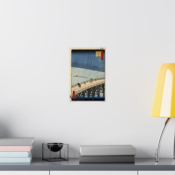 2020661867014295160_2048.jpeg Sudden Shower over Shin-Ōhashi Bridge and Atake – Utagawa Hiroshige (1857) – Japanese Woodblock Poster Print