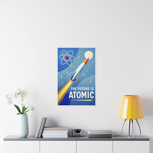 2059439239038253947_2048-1.jpeg The Future Is Atomic – LUNE Original – Space Age Poster Print