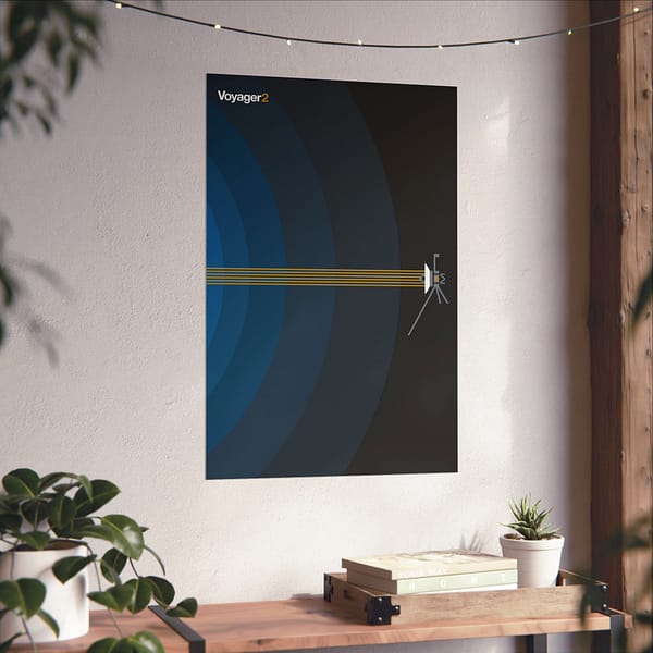 2133461046886485387_2048.jpeg Voyager 2 Probe – NASA – Space Age Poster Print