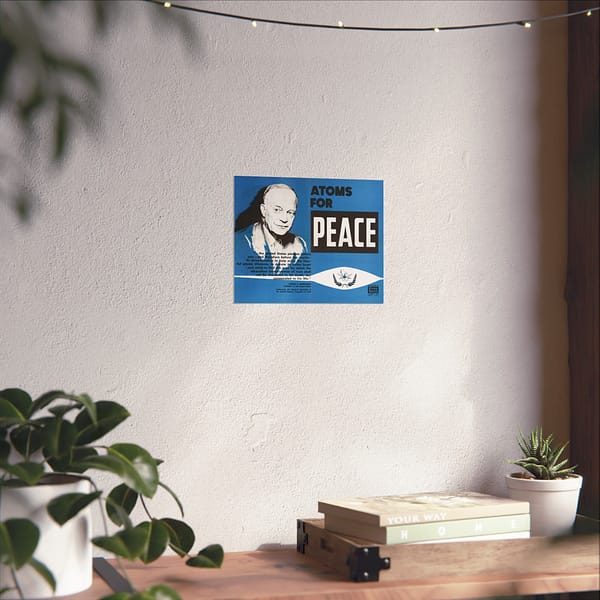 2185623897308622296_2048.jpeg Atoms for Peace – Free World Magazine (c. 1950s) – Atomic Age Poster Print
