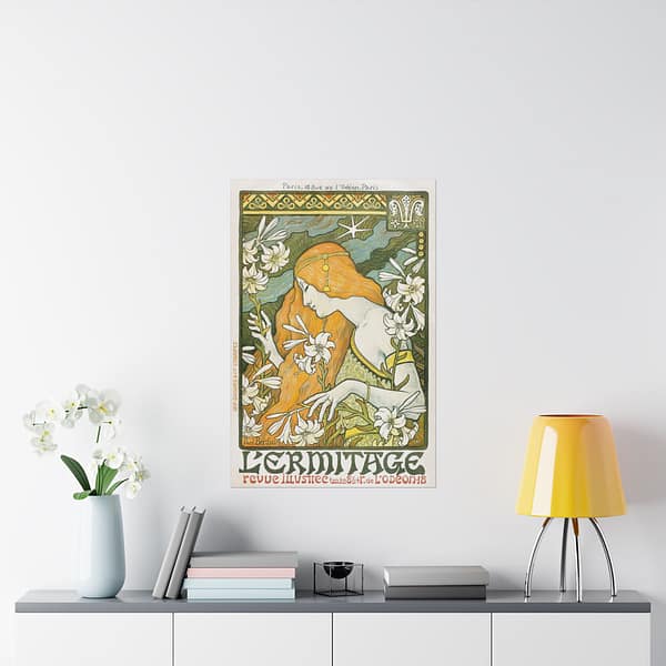 2217566734066895325_2048.jpeg L'Ermitage - Paul Berthon (1897) - Art Nouveau Poster Print