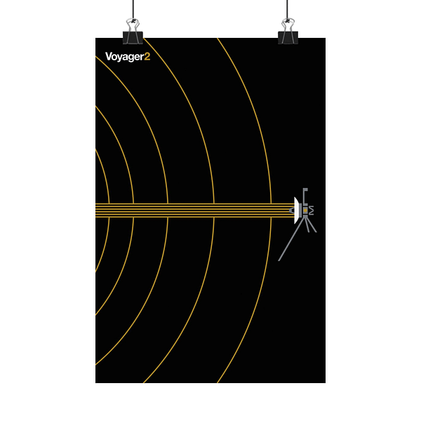 2323763278812245667_2048.jpeg Voyager 2 Probe – NASA – Space Age Poster Print