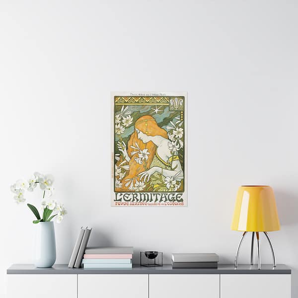 2412325524313010716_2048.jpeg L'Ermitage - Paul Berthon (1897) - Art Nouveau Poster Print