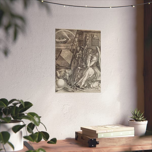 2509393135397661879_2048.jpeg Melencolia I – Albrecht Dürer (1514) – Renaissance Poster Print