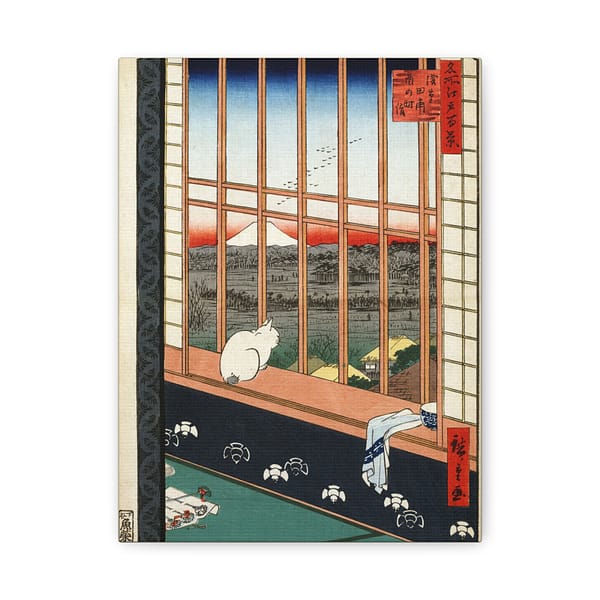 2524338164657810814_2048.jpeg Asakusa Ricefields and Torinomachi Festival – Utagawa Hiroshige (1857) – Japanese Woodblock Canvas Print