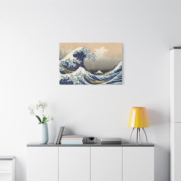 2586979624818775983_2048.jpeg The Great Wave off Kanagawa – Katsushika Hokusai (1831) – Japanese Woodblock Canvas Print