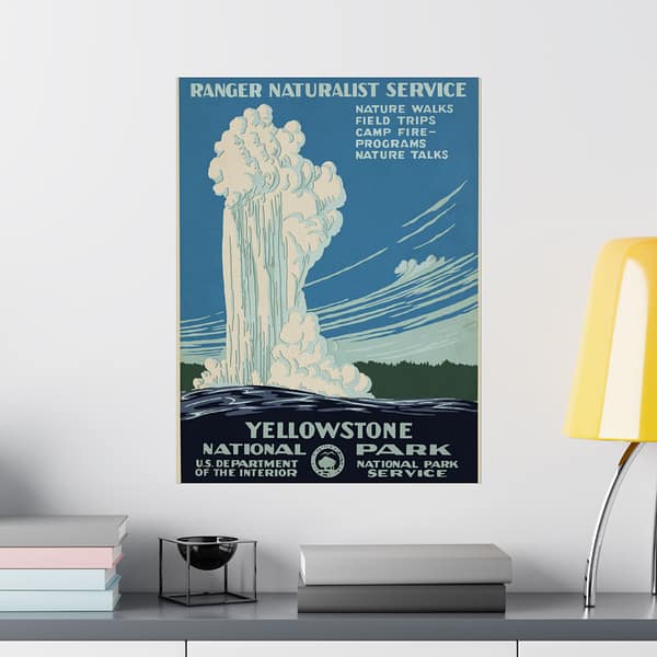 2598581752969940547_2048.jpeg Yellowstone National Park – Works Progress Administration (c. 1930s) – Vintage Travel Poster