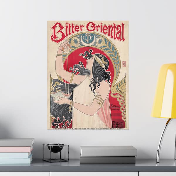 2603392118671337550_2048.jpeg Bitter Oriental ad – Henri Privat-Livemont (1897) – Art Nouveau Poster Print