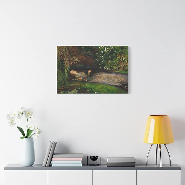 2657524797381047240_2048.jpeg Ophelia – John Everett Millais (c. 1851-1852) – Classical Canvas Print